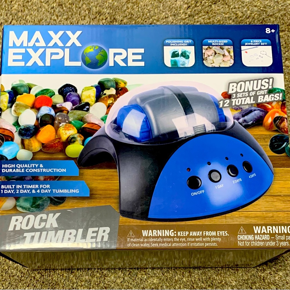 MAXX EXPLORE Rock Tumbler